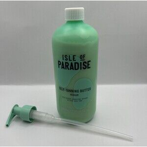 Isle Of Paradise Self Tanning Butter Shade MEDIUM 16.9 Fl Oz New + Pump